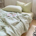 Axyaa Summer Double-Layer Yarn Xia Liang Quilt Set - 4-Piece