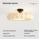 Axyaa French Medieval Pumpkin Pendant Light for Home Decor