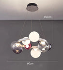 Axyaa LED Pendant Light Chandeliers for Modern Home Decor & Dining Room