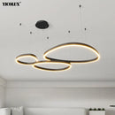Axya Modern LED Chandelier Pendant Lights for Living Dining Bedroom Hall