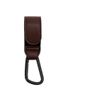 Axyaa PU Leather Stroller Hook - 360 Degree Rotatable Pram Organizer