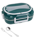Axyaa Electric Heating Lunch Box 1L Warmer Container 110V 220V 24V 12V