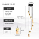 Axyaa Marble Pendant Light for Kitchen Bar Counter Coffee Shop