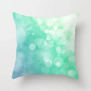 Axyaa Green Heart Leaf Pattern Pillowcase - Home Decor Pillow Case