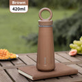 Stainless Steel Axyaa Thermos with Tea Infuser - Portable Insulated Hot Water Bottle