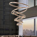 Axyaa LED Pendant Light Chandeliers for Modern Home Decor and Indoor Lighting
