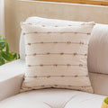 Axyaa Cotton Stripe Cushion Cover 45x45cm 30x50cm Home Decor Pillow Cover