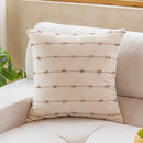 Axyaa Cotton Stripe Cushion Cover 45x45cm 30x50cm Home Decor Pillow Cover