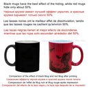 Axyaa Black Color Changing Mug Custom Photo Ceramic Coffee Cup