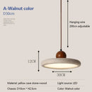 Axyaa Nordic Stone LED Pendant Lamp for Modern Living Room & Bedroom Decor