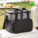 Axyaa Outdoor Insulated Picnic Bag - Large Capacity, Portable, and Multi-functional