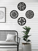 Hollow Out Wood Wall Hanging Decor Set by Axyaa - Home Crafts & Art Decoration