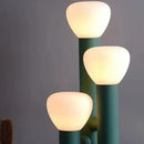 Axyaa Wrought Iron Glass Desk Lamp - Modern Hotel Bedroom Lighting