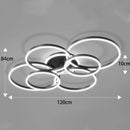 Axyaa Smart LED Ceiling Lights for Nordic Home Bedroom Decor
