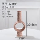Axyaa Small Mouth Ceramic Vase: Artistic Flower Arrangement Hydroponic Ornament Decorative Flower Vase