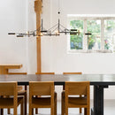 Axyaa Nordic Chandelier: Post-Modern Minimalist Art for Dining Room, Bar, and Villa