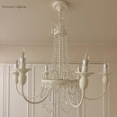 Axyaa French Crystal Chandelier Wall Lamp for Bedroom Princess Room