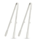 Axyaa Silicone Toast Tongs - Non-slip Cooking Clip Clamp BBQ Salad Tools