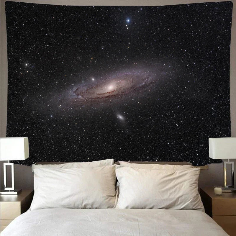 Axyaa Galaxy Star Large Tapestry Wall Cloth Psychedelic Hanging Beach Towel