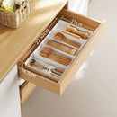 Axyaa Expandable Cutlery Tray Kitchen Drawer Organizer Forks Spoons Knives Holder