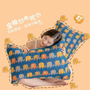 Axyaa Non-Slip Adjustable Gauze Pillow Towels - Set of 2