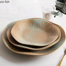 Axyaa Ceramic Plate Set for Molecular Cuisine and Restaurant Tableware