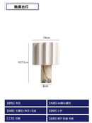 Axyaa Marble Table Lamp Touch USB Charging Modern Light Fixtures for Living Room