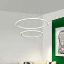 Axyaa LED Pendant Light Chandeliers for Modern Living Room and Dining Room Decor