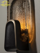 Axyaa Copper Glass LED Wall Lamp Modern Art Decor Stairs Bedside Background Aisle