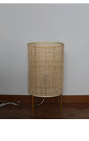 Axyaa Bamboo Rattan Table Lamp - Japanese Style Bedroom Decor