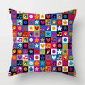 Axyaa Geometric Animal Pattern Cushion Cover for Sofa, Chair, Children's Room