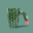 Cactus Ceramic Halloween Coffee Cups by Axyaa for Home & Office Gifts