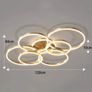 Axyaa Smart LED Ceiling Lights for Nordic Home Bedroom Decor