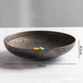 Axyaa Frosted Ceramic Dining Plate Set - Molecular Cooking Tableware
