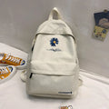 Axyaa Daisy Print Mini Canvas Children's Backpack - Small Student Schoolbag