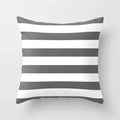 Axyaa Geometric Grey Pillowcase Set