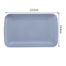 Axyaa Plastic Food Storage Tray Fruit Plates Snack Pan Kitchen Organizer