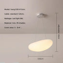 Axyaa LED Cobblestone Chandelier with Dimmable Smart LEDs