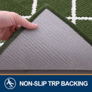Axyaa Super Absorbent Large Doormat: Clean Step Microfiber Mat 80x120 Washable Rug