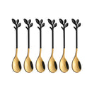 Axyaa Stainless Steel Ice Cream Scoop Set of 6 Pieces