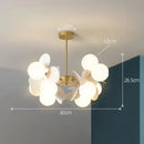 Axyaa Floral Branch Chandelier LED Pendant Light for Home Decor