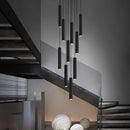 Axyaa Modern LED Pendant Staircase Chandeliers for Living Room