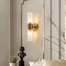 Axyaa Luxury Crystal LED Wall Lamp for Home Indoor Lighting