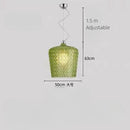 Axyaa Nordic Acrylic LED Hanging Chandelier Pendant Lamps for Home Lighting