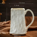 Axyaa Retro Ceramic Coffee Mug, Large Capacity Water Cup, for Home and Decor
