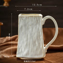 Axyaa Retro Ceramic Coffee Mug, Large Capacity Water Cup, for Home and Decor