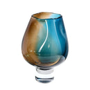 Axyaa Gradient Glass Vase Tall Terrarium Flower Arrangement Home Decor
