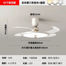 Axyaa Middle Ancient Style Ceiling Fan Light with Variable Frequency LED, Ultra-thin Silent Design