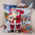 Christmas Santa Claus Pillowcase - Axyaa Christmas Day Party Sofa Decoration Gift