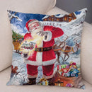 Christmas Santa Claus Pillowcase - Axyaa Christmas Day Party Sofa Decoration Gift